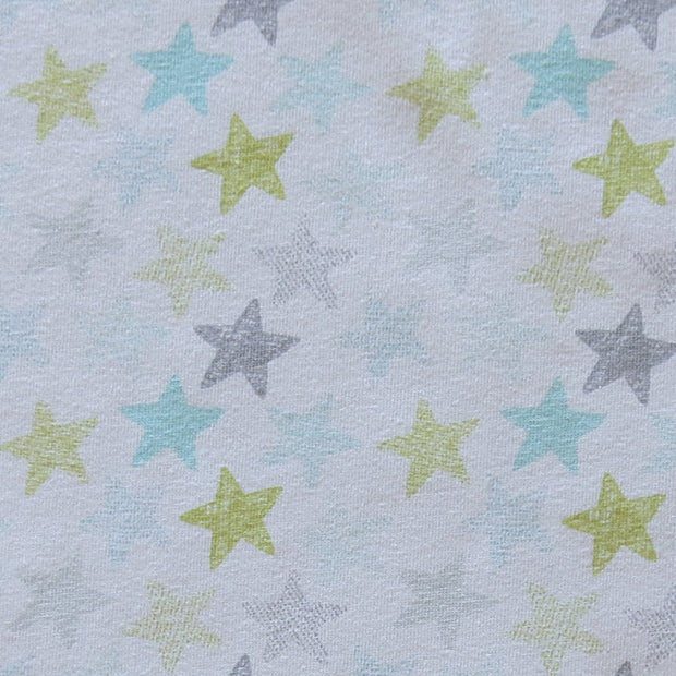 Starlight Starbright Cotton Lycra Jersey Knit Fabric - 30" Remnant