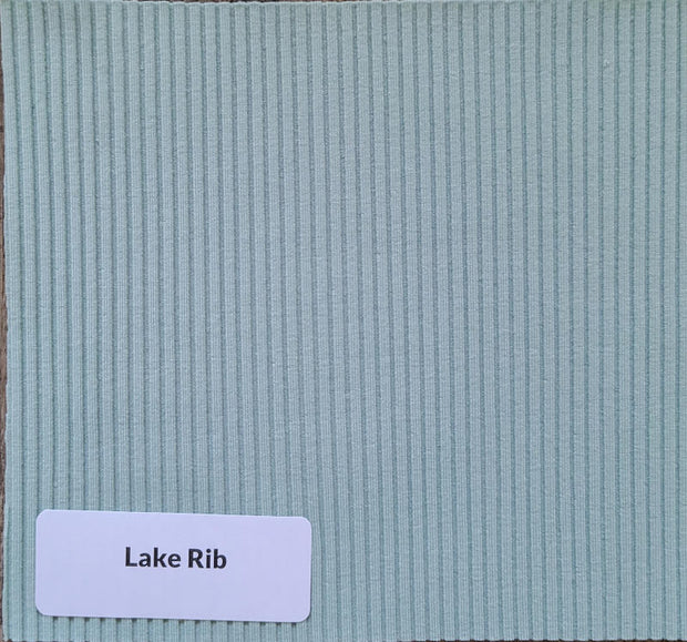 Lake Ribbed Nylon Spandex Swimsuit Fabric
