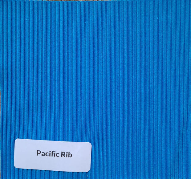 Pacific Ribbed Nylon Spandex Swimsuit Fabric
