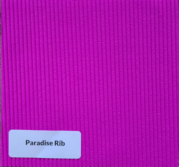 Paradise Ribbed Nylon Spandex Swimsuit Fabric