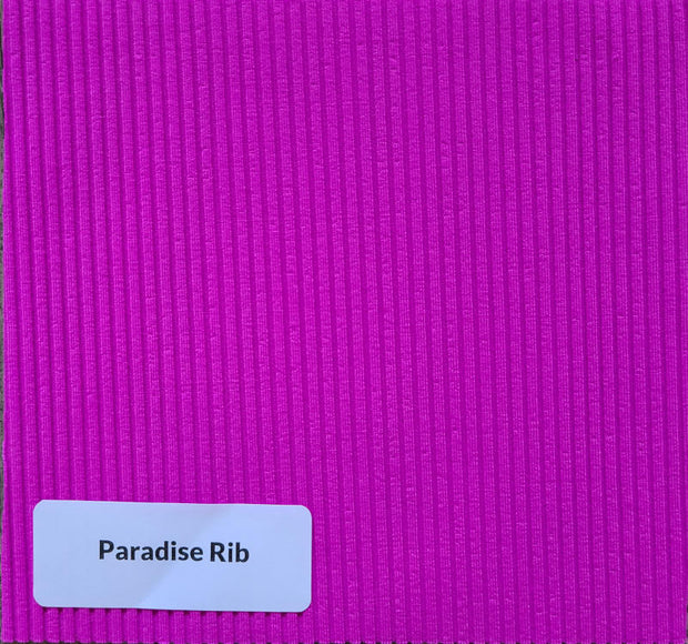 Paradise Ribbed Nylon Spandex Swimsuit Fabric