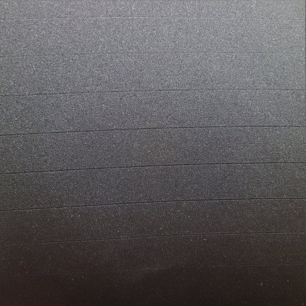 Black Lined Polartec Powerstretch Fleece Knit Fabric - SECONDS - Not Quite Perfect