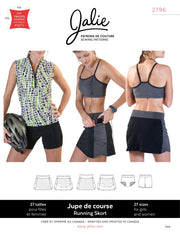 Multi-Sport Skort Sewing Pattern by Jalie