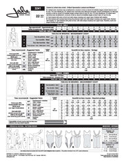 X-Back Gymnastics Leotards and Biketard Sewing Pattern by Jalie