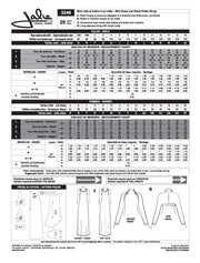 Maxi Dress and Shawl Collar Shrug Sewing Pattern by Jalie
