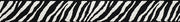 Black and Grey Zebra Reversible Woven Ribbon 5/8" Wide