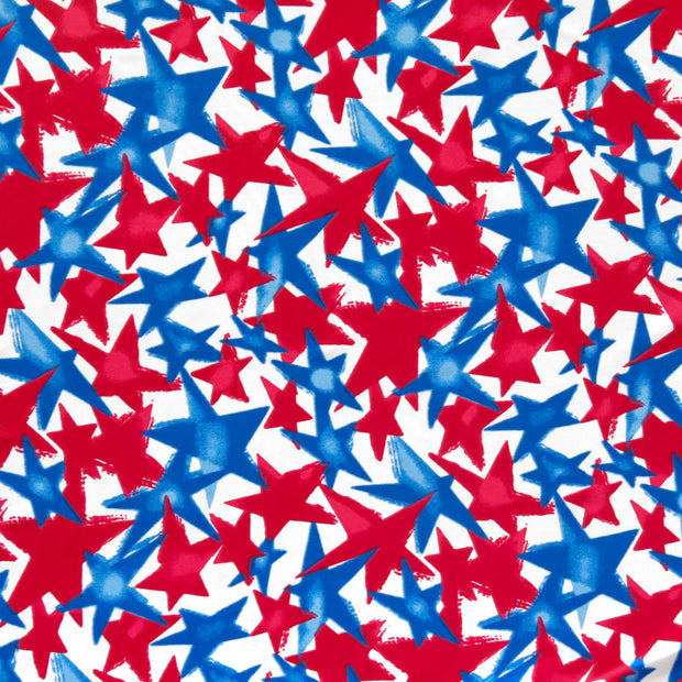 Americana Celebration Stars Nylon Spandex Swimsuit Fabric