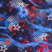 Americana Splashy Celebration Nylon Spandex Swimsuit Fabric