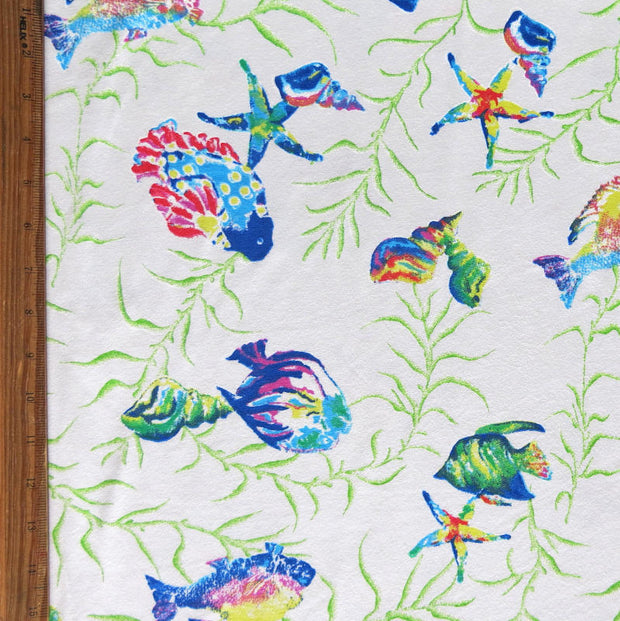 Aquarium Cotton Knit Fabric