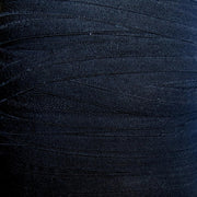 Black Plush Fold Over Elastic Trim
