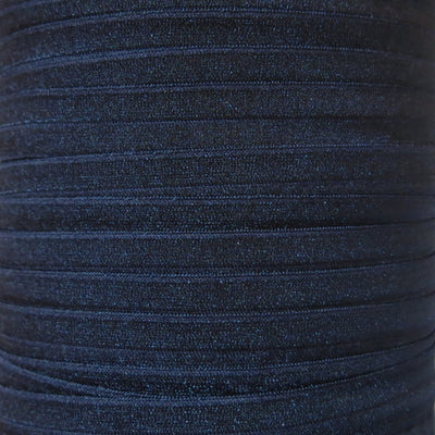 Black Fold Over Elastic Trim