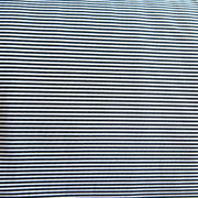 Very Narrow Black and White Stripe Nylon Spandex Swimsuit Fabric