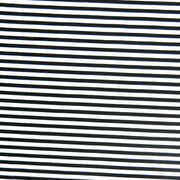 Narrow Black and White Stripes Nylon Spandex Swimsuit Fabric