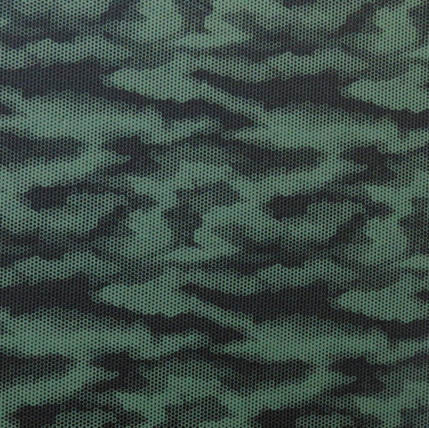 Blurred Camo Poly Spandex Swimsuit Fabric