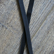 Black 3/8 Inch Bra Strapping Elastic