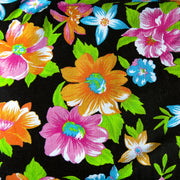 Brights Floral Cotton Knit Fabric