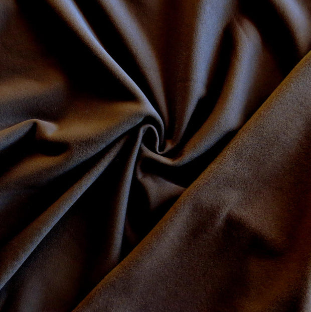 Brown Polartec Powerstretch Fleece Knit Fabric