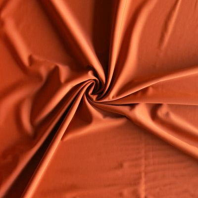 Burnt Ochre Nylon Spandex Swimsuit Fabric