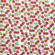 Cherries Poly Spandex Swimsuit Fabric