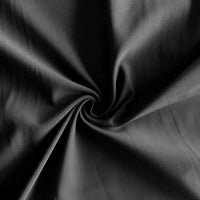 Carbon Black Ponte Tricot Knit Fabric