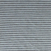 Charcoal and Grey Micro Stripe Bamboo Lycra Knit Fabric