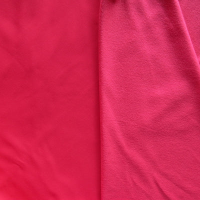 Cherry Nailhead Powerstretch Brushed Jersey Knit Fabric