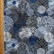Circle Patterns Flow Stretch Boardshort Fabric