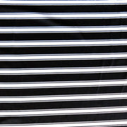 Classy Black and White Stripe Nylon Spandex Swimsuit Fabric