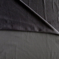 Charcoal Softshell Fleece Fabric