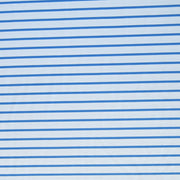 Denim Blue and White Stripe Nylon Spandex Swimsuit Fabric