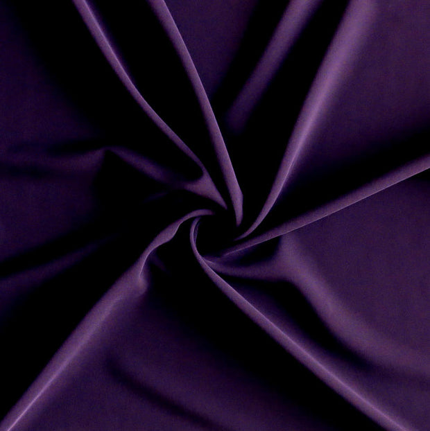 New Eggplant Stretch Woven Fabric
