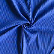 Electric Ribbed Nylon Spandex Swimsuit Fabric