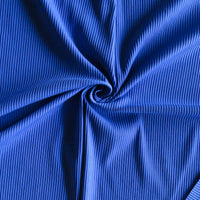 Electric Ribbed Nylon Spandex Swimsuit Fabric