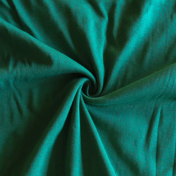 Evergreen Cotton Rib Knit Fabric