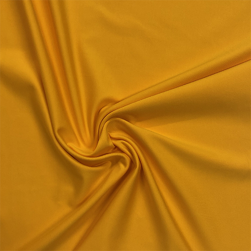 Gold Flex Nylon Spandex Athletic Knit Fabric