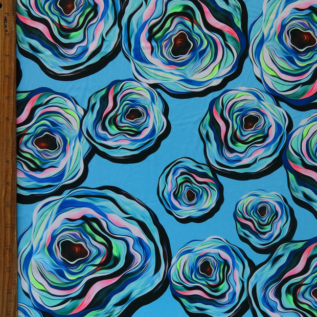 Full Bloom Nylon Spandex Swimsuit Fabric