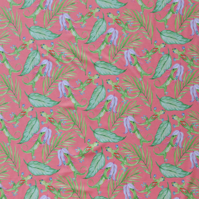 Geckos Nylon Spandex Swimsuit Fabric