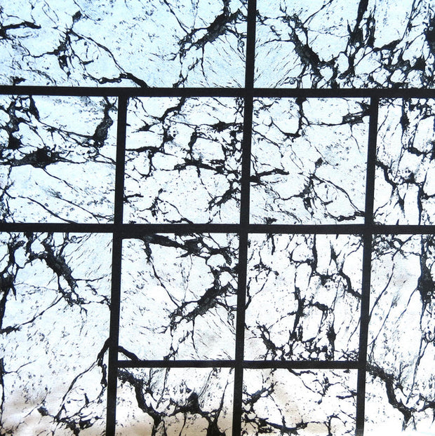 Geo Marble Nylon Spandex Swimsuit Fabric