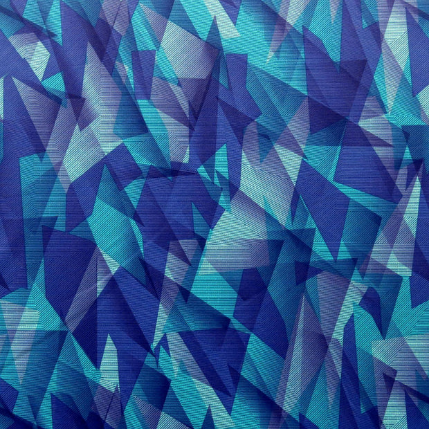 Geometrics Poly Spandex Knit Fabric