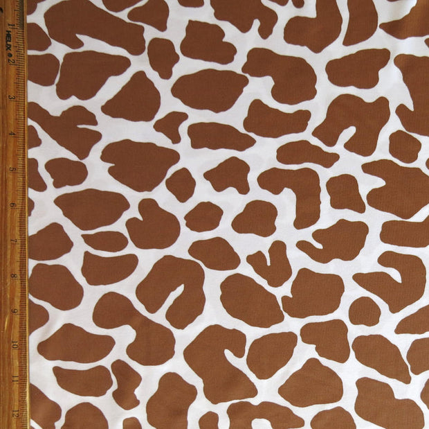 Wild Giraffe Nylon Spandex Swimsuit Fabric