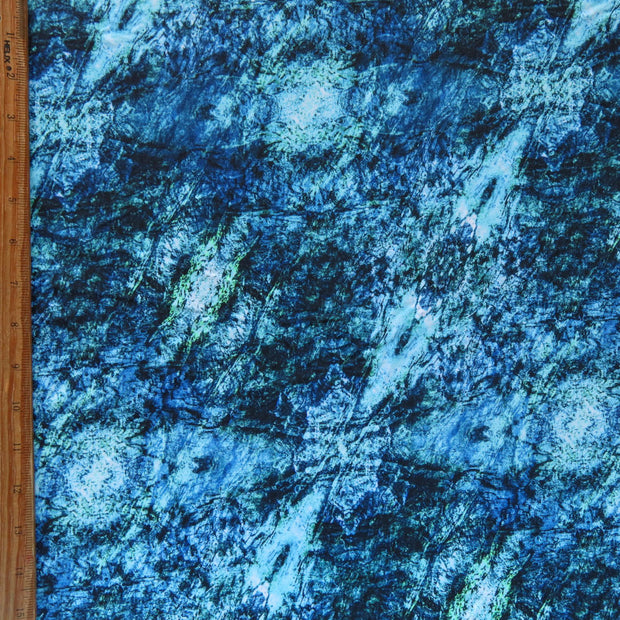 Deep Glacier Nylon Spandex Swimsuit Fabric