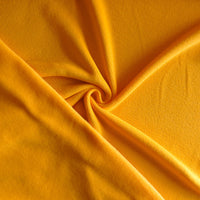Gold Sweaterknit Velour Polartec Fabric