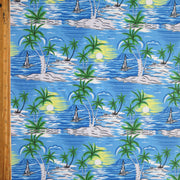 Hawaiian Sunrise Flow Stretch Boardshort Fabric
