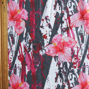 Hibiscus Frequency Flow Stretch Boardshort Fabric