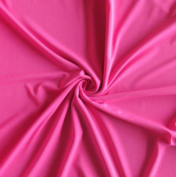 Hot Pink Nylon Spandex Swimsuit Fabric