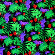 Jungle Nylon Spandex Swimsuit Fabric - 27" Remnant
