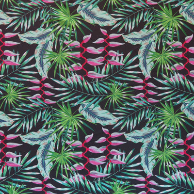 Jungle Vibes Poly Spandex Swimsuit Fabric