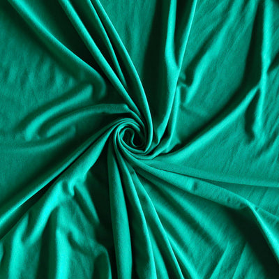 Kelly Green Bamboo Spandex Jersey Knit Fabric