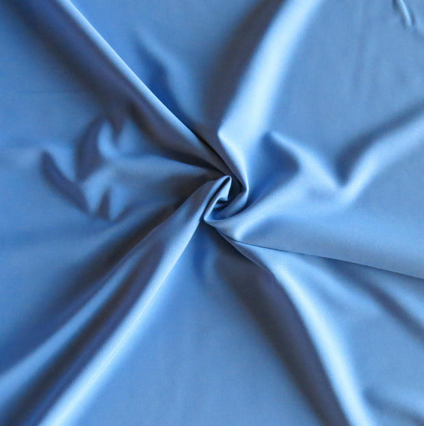 Kinetic Blue Stretch Woven Fabric