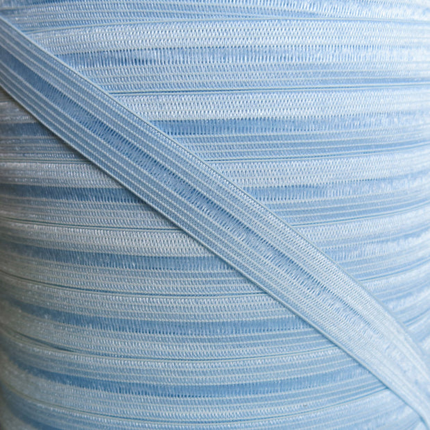 Light Blue Fold Over Elastic Trim